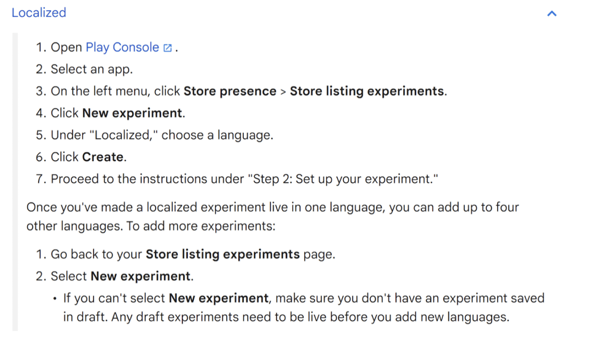 Google Play Experiments Tool: The Definitive Guide - ShyftUp