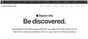 Apple Search Ads 