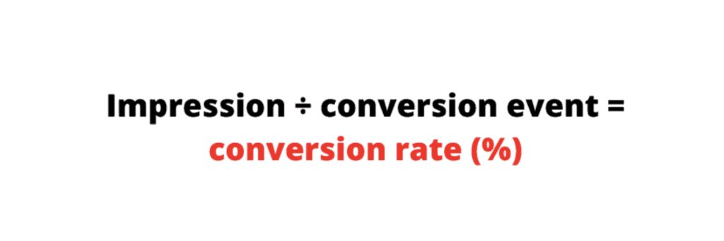 Conversion Rate