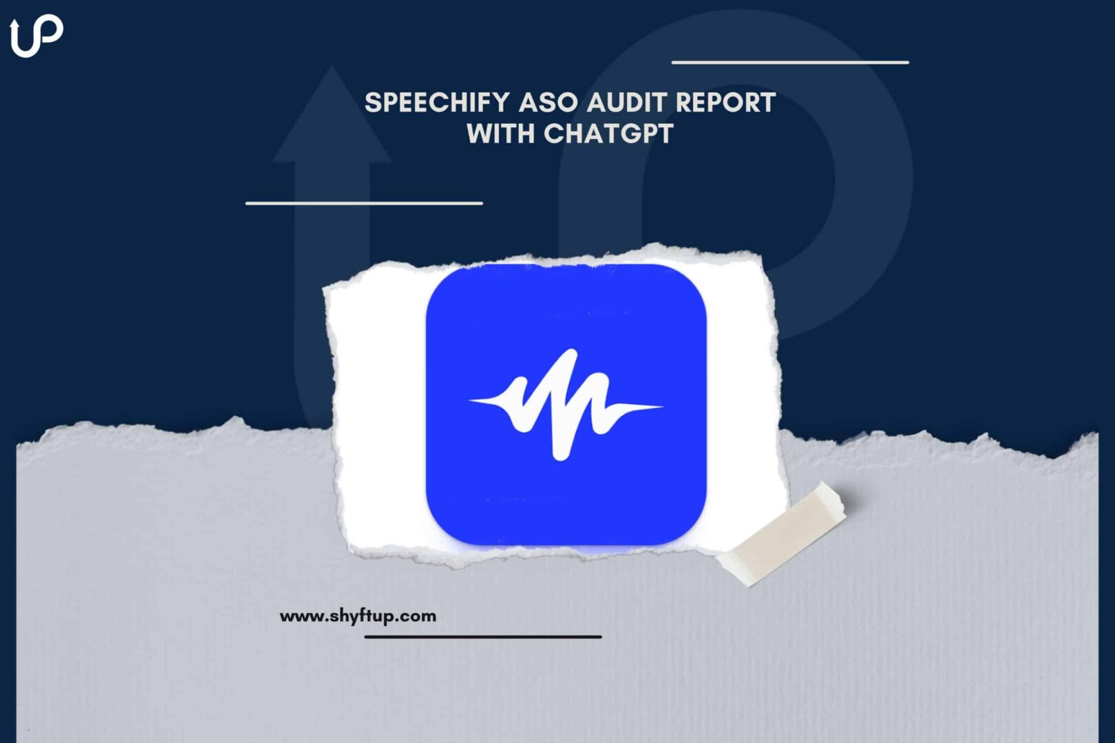 Speechify ASO Audit Report with ChatGPT