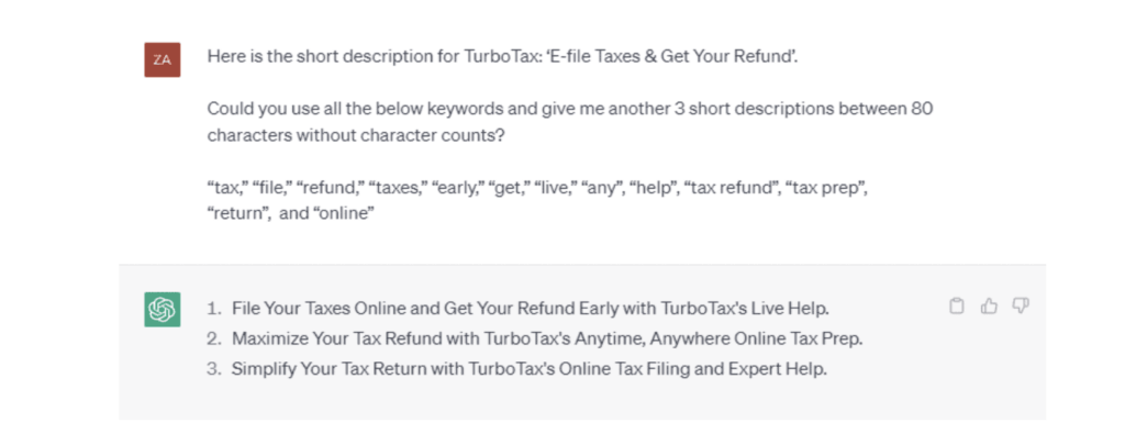 TurboTax ASO Audit Report with ChatGPT - ShyftUp