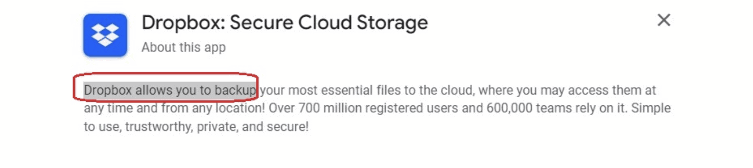 Dropbox long description manuel