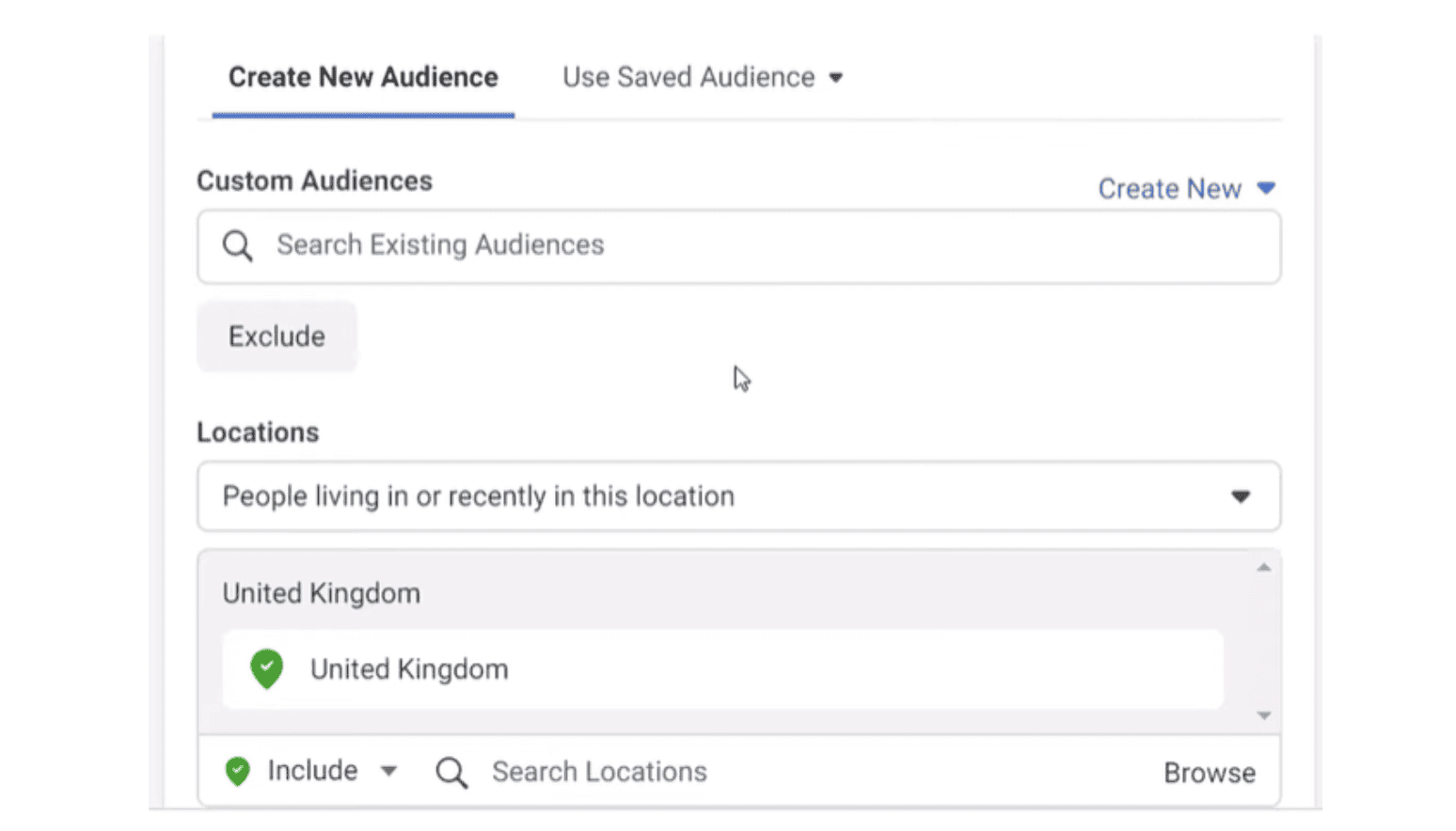 Facebook Audience Targeting
