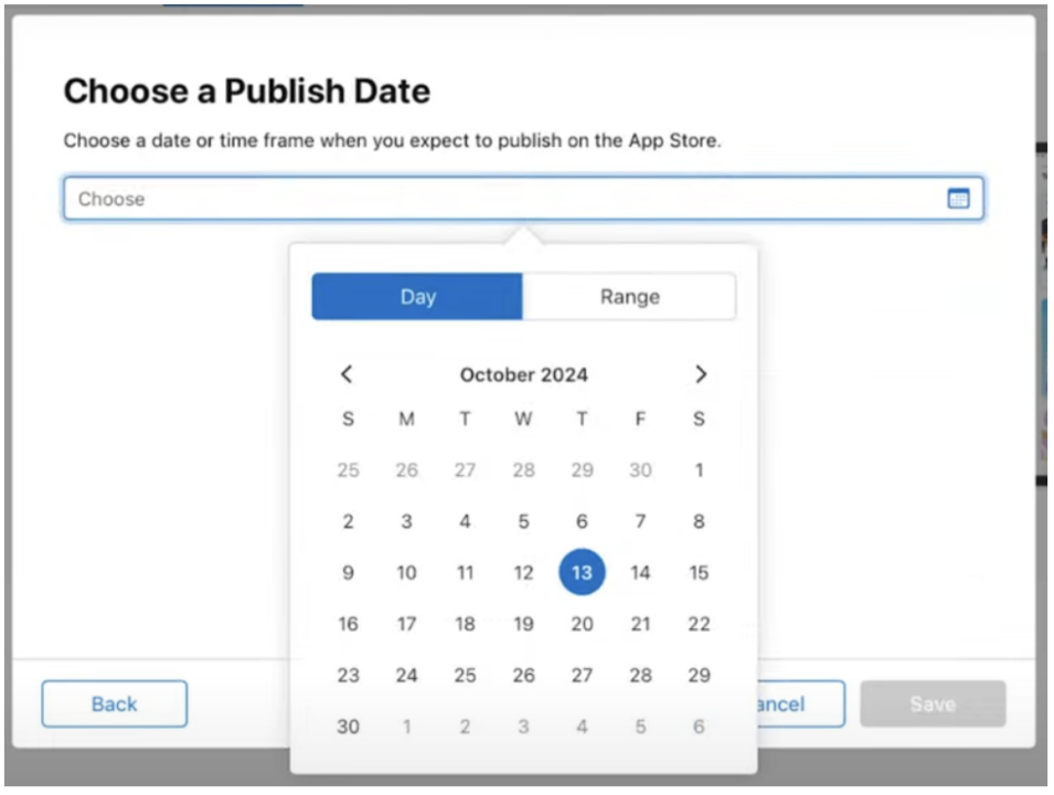 publish date